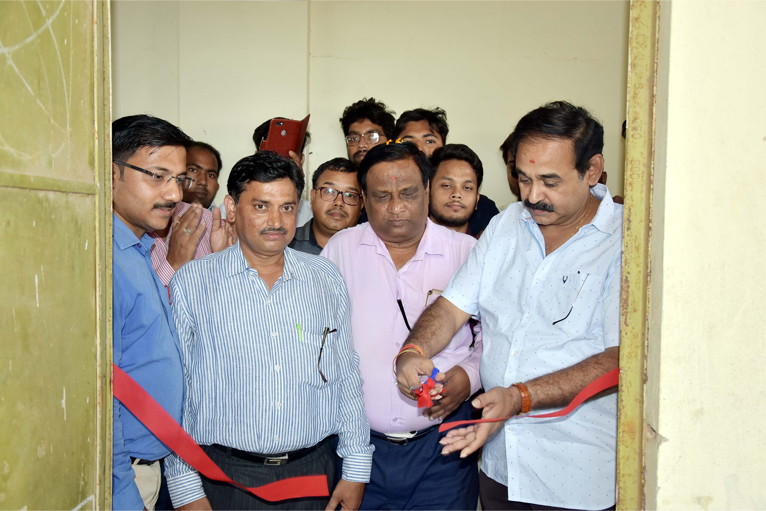 Rooftop Solar Power Plant inaugurated by Chairman of Koustuv Group Er. Prabhat Ranjan Mallick. Students of Department of EE & EEE has created this as a part of their project.