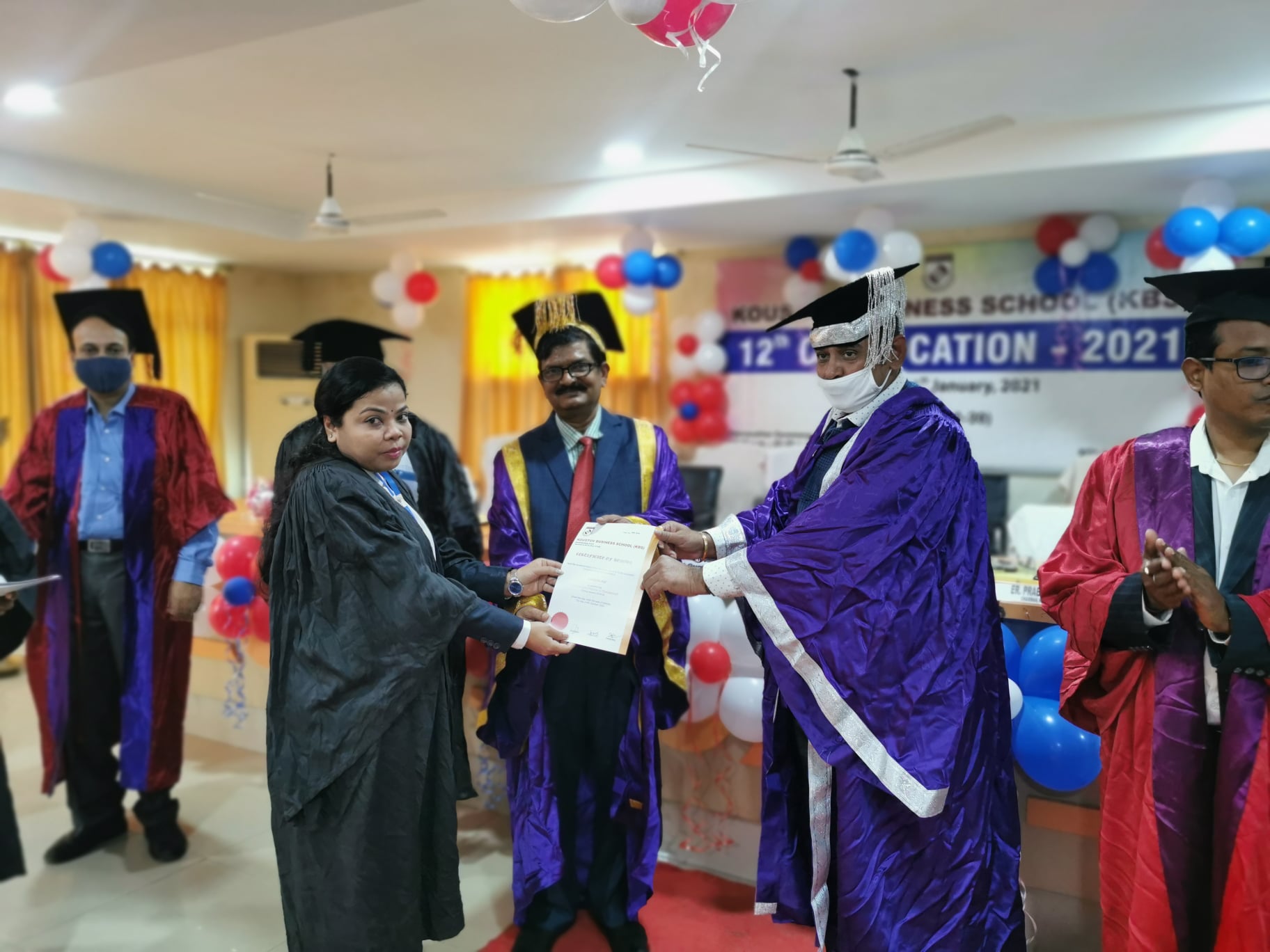 KBS organized its 12th Annual Convocation in its campus