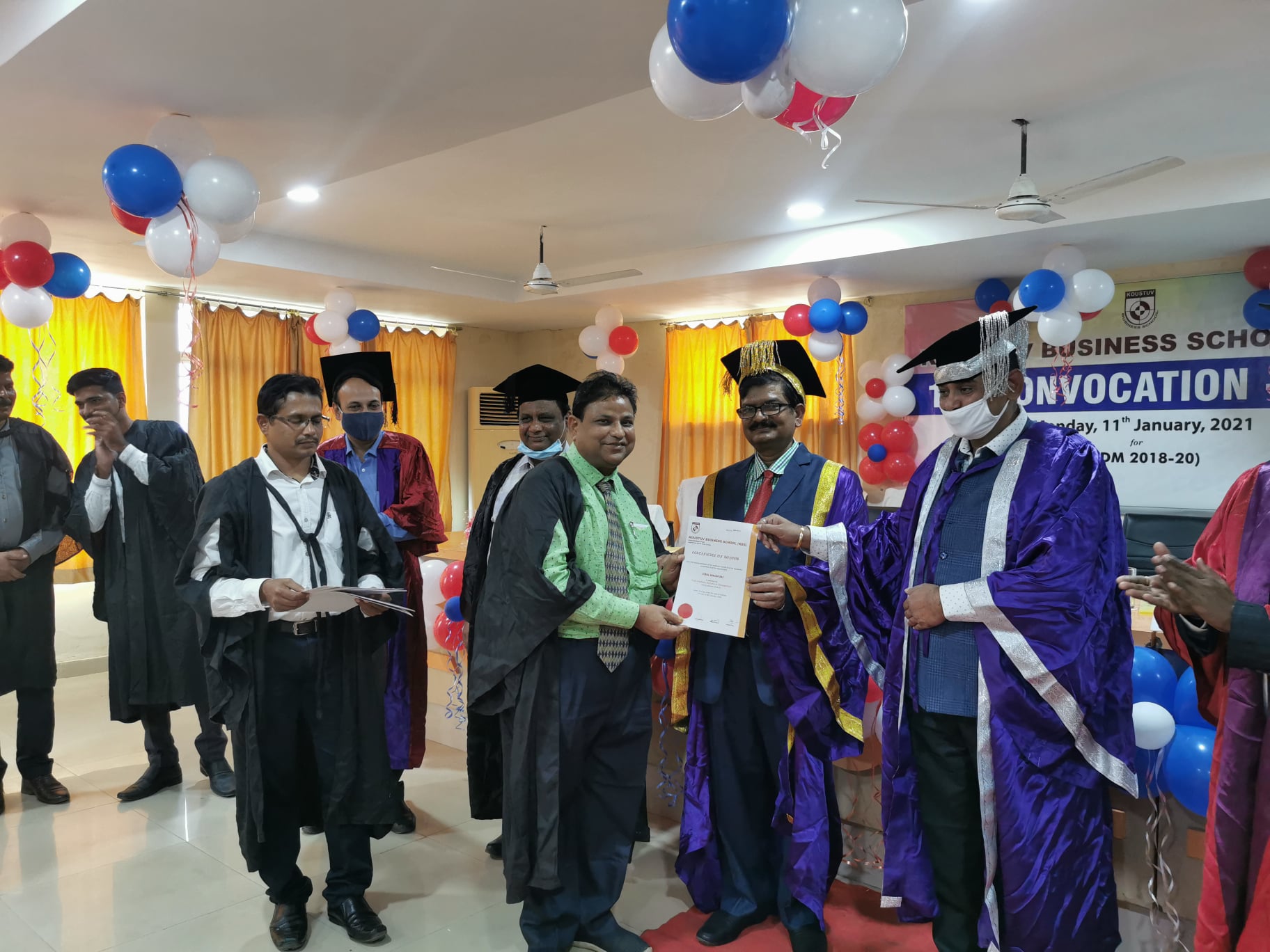 KBS organized its 12th Annual Convocation in its campus