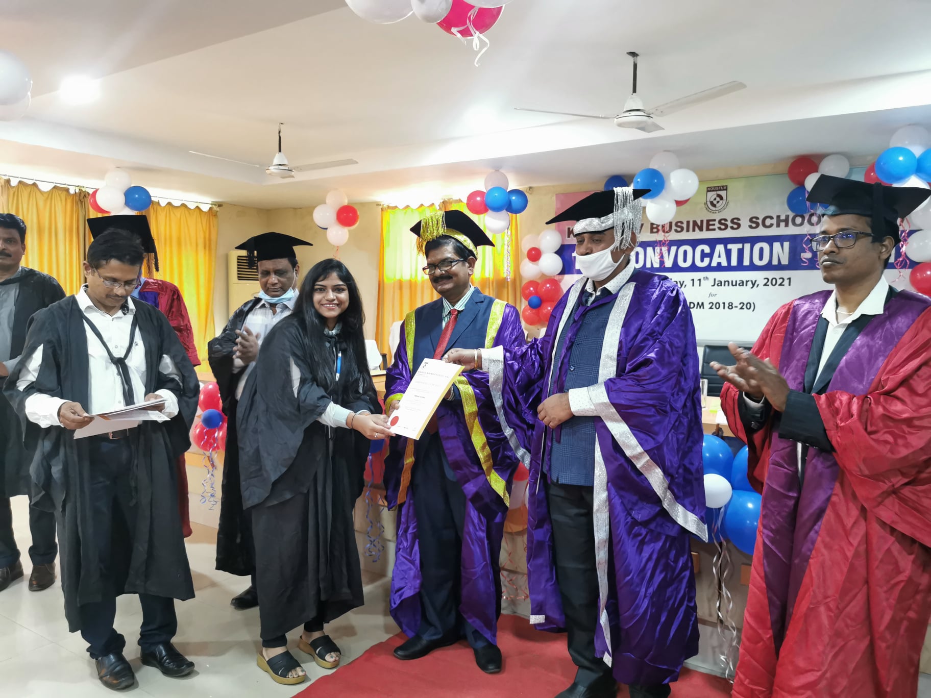 KBS organized its 12th Annual Convocation in its campus