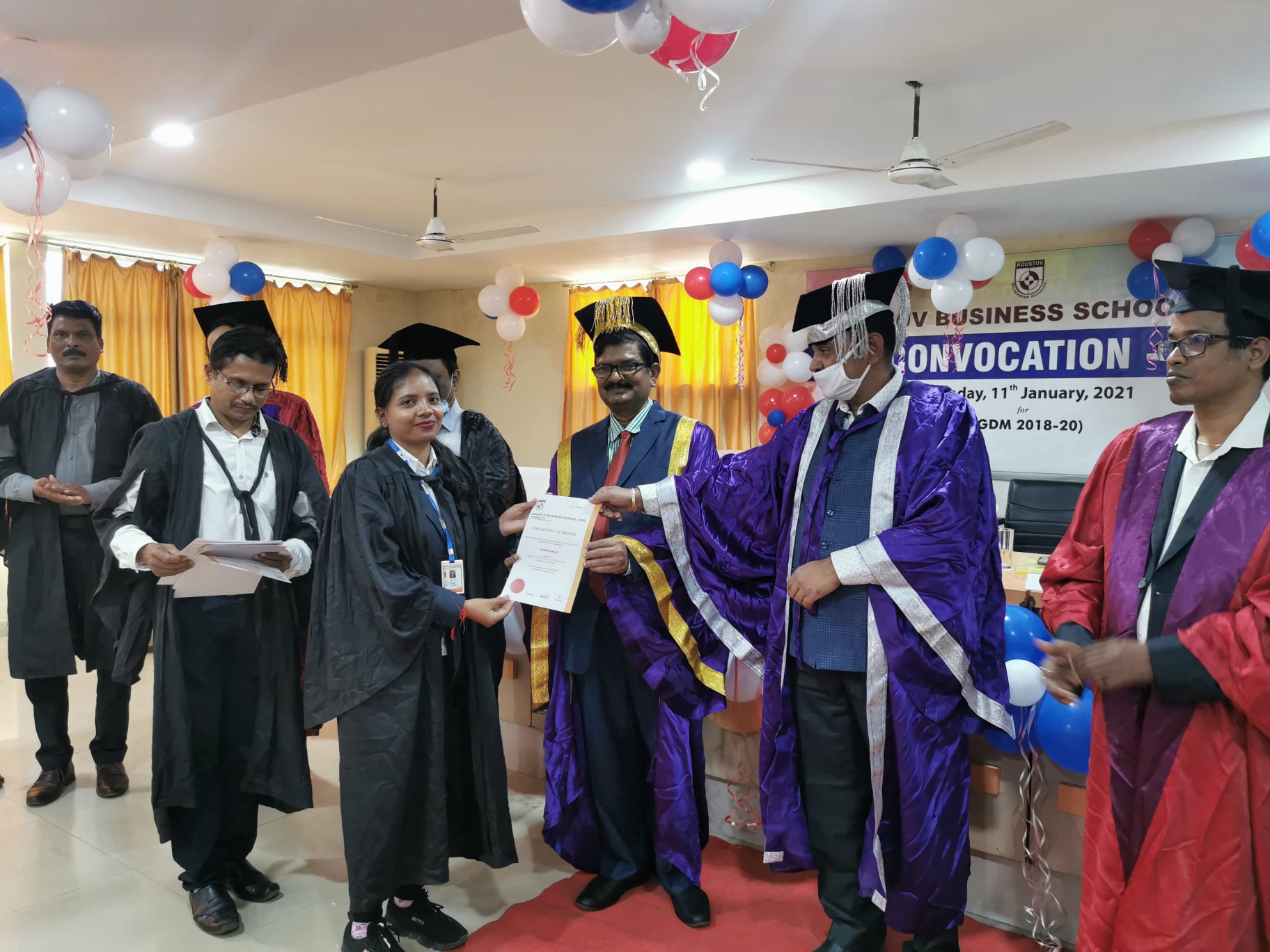 KBS organized its 12th Annual Convocation in its campus