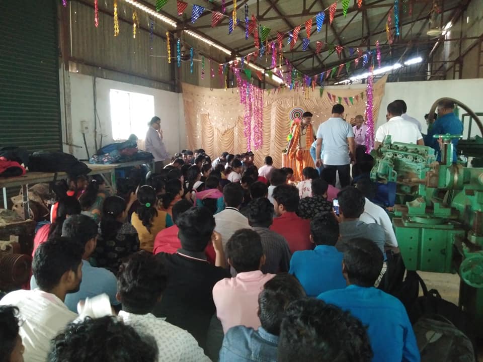 Vishwakarma Puja at Koustuv Technical Campus.