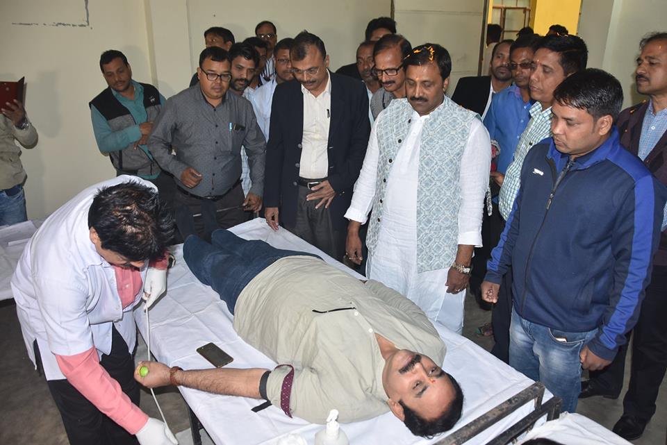 Blood Donation Camp was organized by the College of Engineering Bhubaneswar (COEB) on 1st February 2019 at the Kousuv Technical Campus.