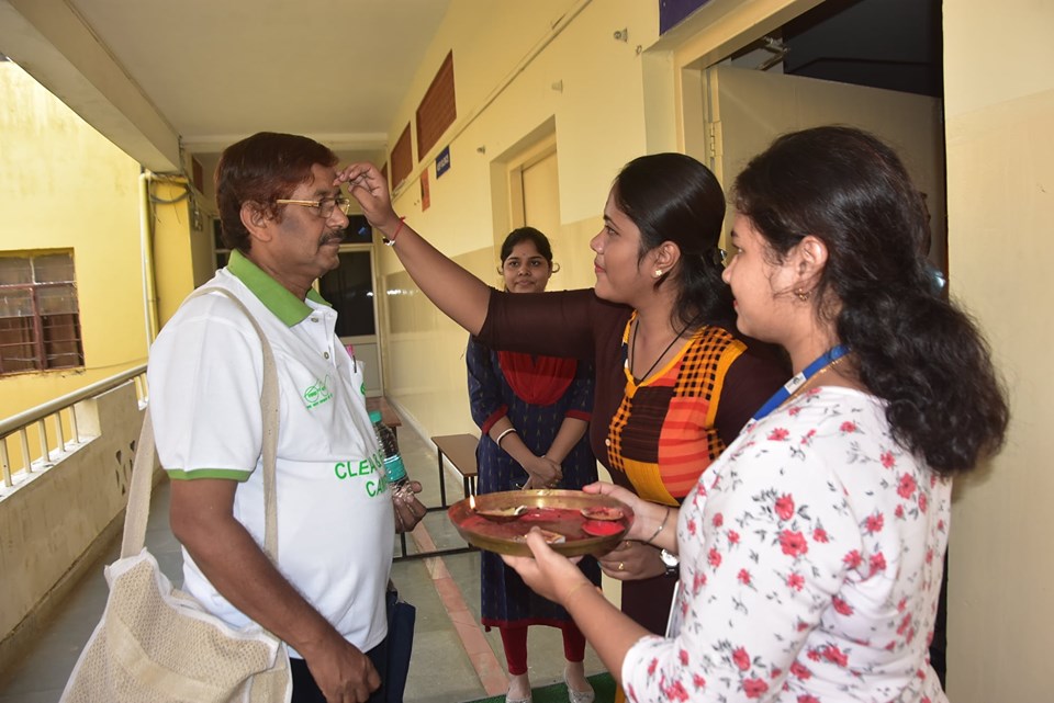 Koustuv Business School (KBS) organised one Plantation cum Environmental Awareness Programme