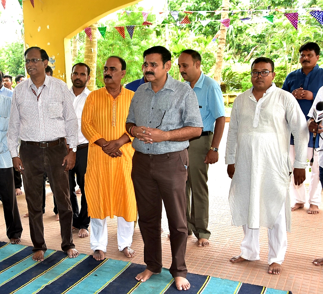 Ganesh Puja celebration at Koustuv Technical Campus