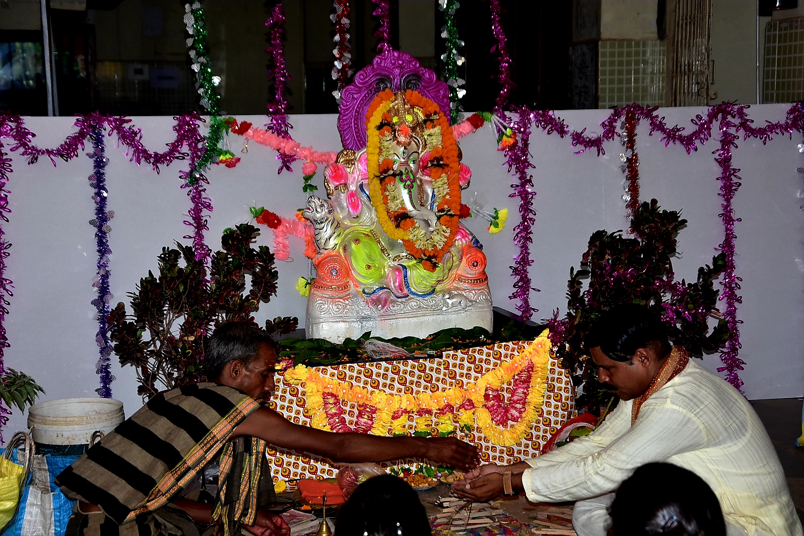 Ganesh Puja celebration at Koustuv Technical Campus