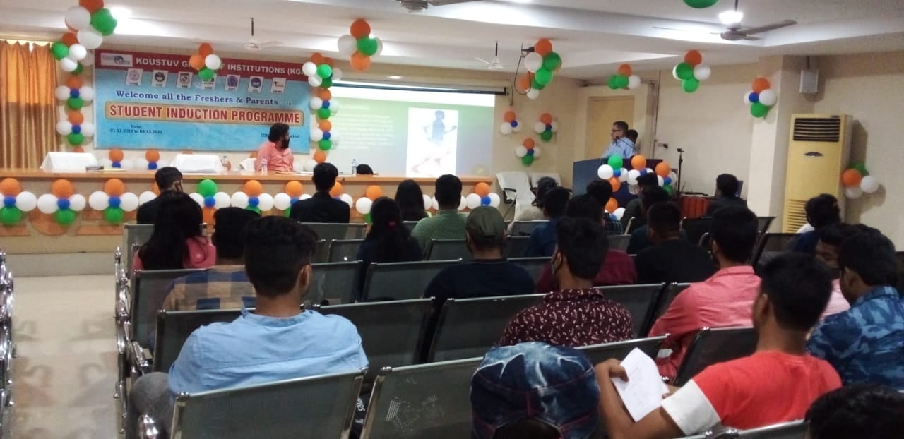 Biswajit Tripathy, CEO & Founder Teasana addressed on Entrepreneurship to the new comers during KGI Induction Programme