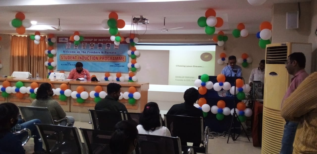 Biswajit Tripathy, CEO & Founder Teasana addressed on Entrepreneurship to the new comers during KGI Induction Programme