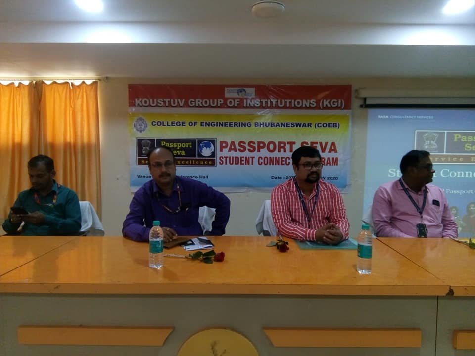 KGI, has organized Passport Seva – Student Connect Program at Koustuv Technical Campus on 29th February 2020.