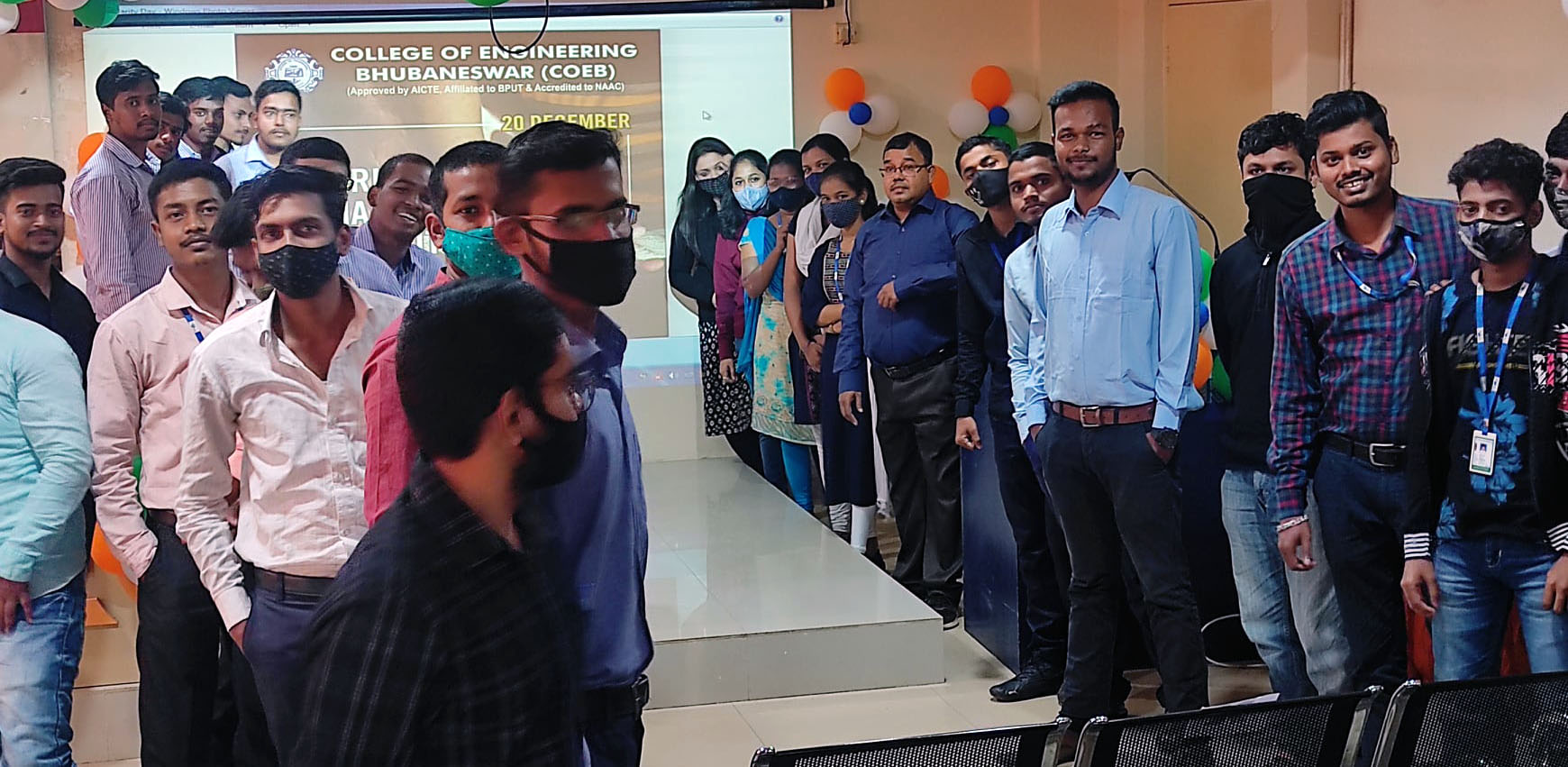 INTERNATIONAL HUMAN SOLIDARITY DAY
College of Engineering Bhubaneswar (COEB) observed International Human Solidarity Day on its campus on 20th December 2021