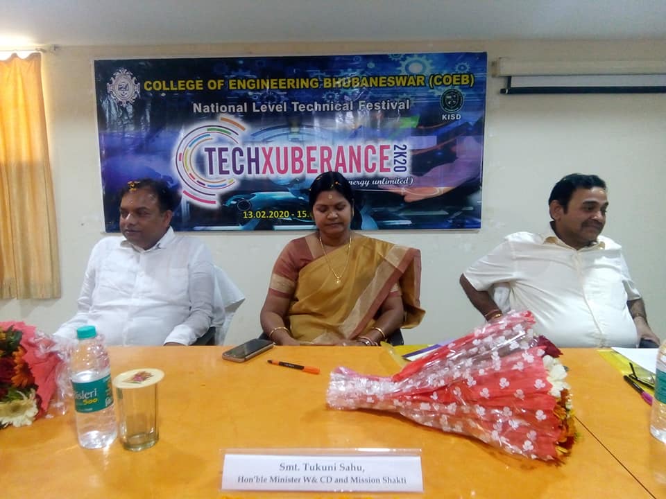 National Level Technical Festival Techxuberance 2K20 conducted at Koustuv Technical Campus