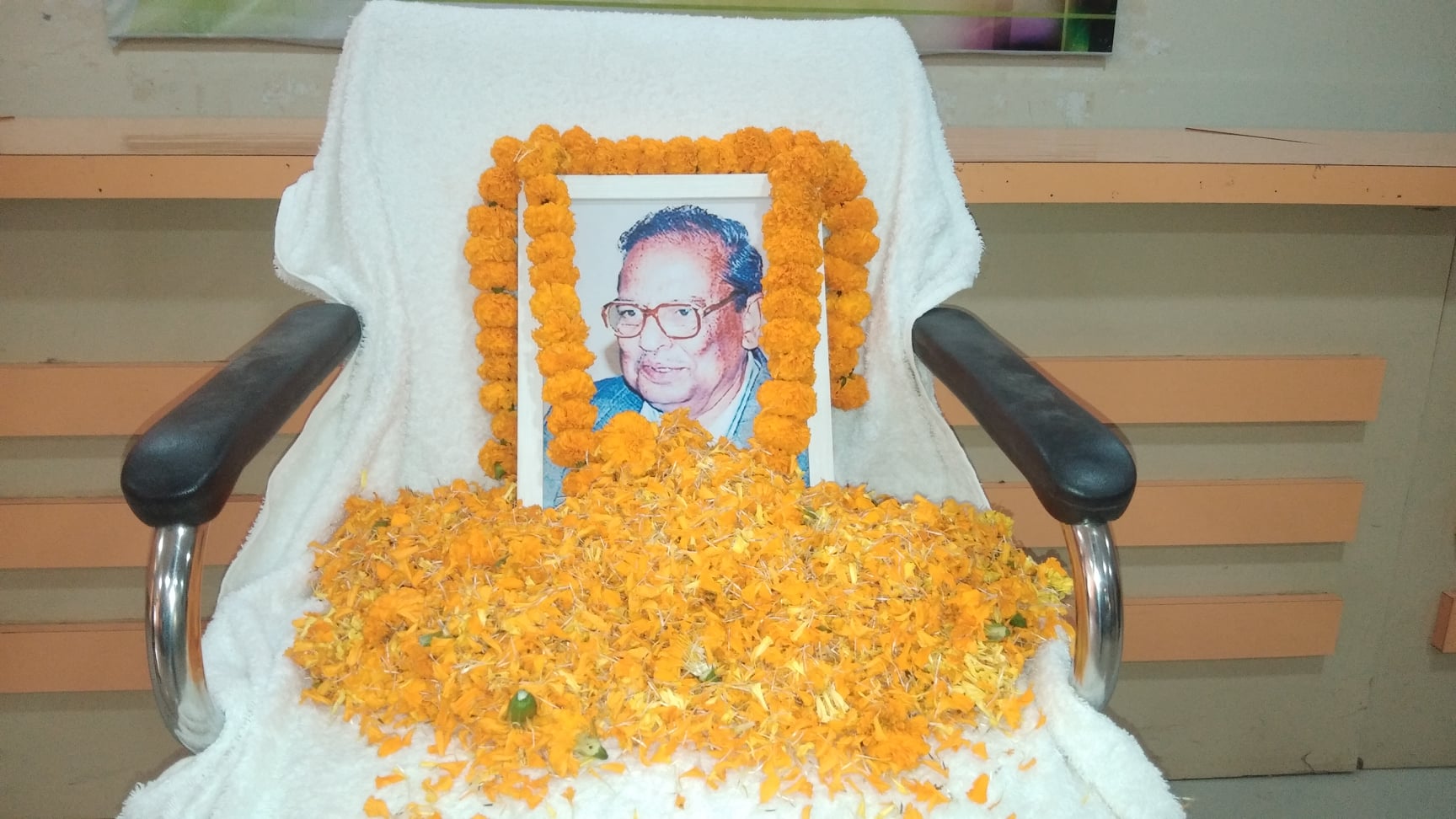 Tribute to Patron-in-Chief Er. Naba Kishore Mallick, on 2nd December 2020 at Koustuv Technical Campus