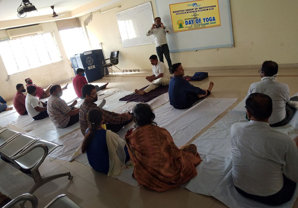 6th International Yoga Day Celebration at Koustuv Group of Institutions (KGI)