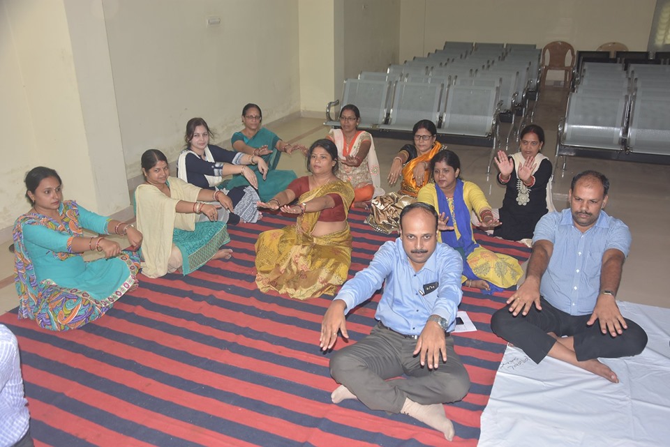 Koustuv Group celebrate, the fifth annual International Day of Yoga at the College of Engineering Bhubaneswar (COEB) on Friday, 21 June 2019